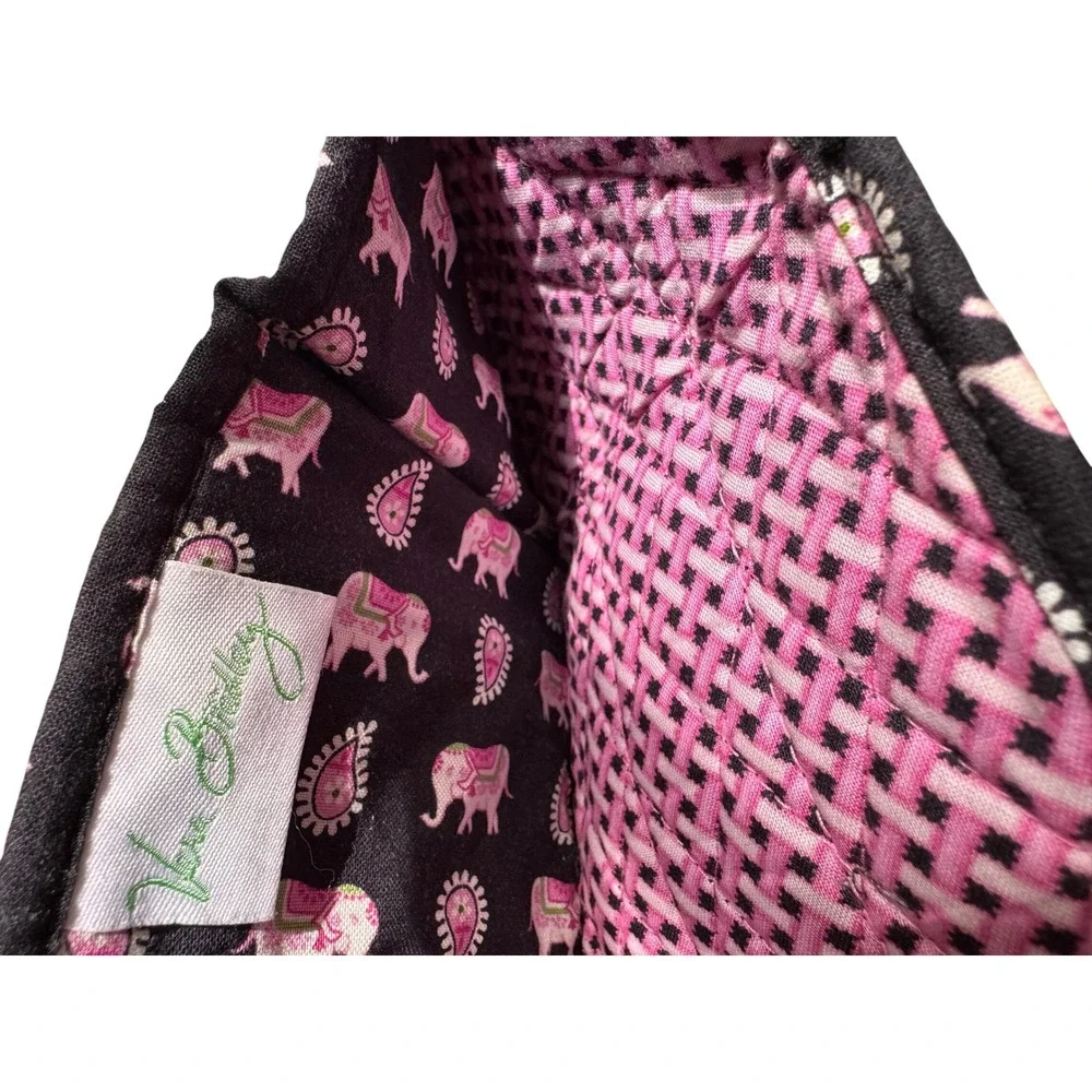 Vera Bradley Quilted Wallet Wristlet Bundle Elephant Parade Geometric Floral 2pc